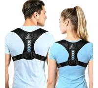 Ceinture de soutien dorsale avec correction de posture, étireur du dos | Ceinture de soutien dorsale réglable pour homme et femme - Ceinture de soutien dorsal avec correction de posture