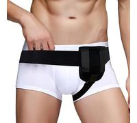 Ceinture de Soutien Hernie Inguinale pour Homme Convient Côté Gauche Ou Droit Soulage Efficacement La Douleur pour Pré Et Post-Chirurgie Prise en Charge des Compressions Taille Facultative,M