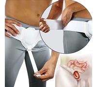 Ceinture de Soutien Hernie Inguinale pour Homme Et Femme,Ceinture Herniaire Réglable Flexible,Soutien Herniaire Soulage Efficacement La Douleur,Convient Côté Gauche Ou Droit,Taille Unique ,White