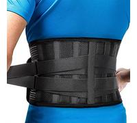 Ceinture de Soutien Lombaire Amovible pour Hommes et Femmes, Ceinture de Soutien de la Taille, soulagement de la Douleur, Soutien de la Colonne vertébrale, Ceinture de décompression Lombaire (Cou