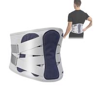 ceinture de soutien lombaire, Attelle lombaire Support de taille réglable auto-chauffant thérapie magnétique ceinture soutien du dos orthèse masseur Super fièvre hommes femmes(XL)