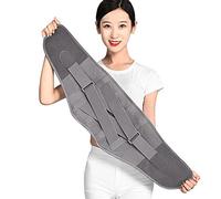 Ceinture De Soutien Lombaire Corset Traitement Fatigue Musculaire Hernie Discale Hommes Femmes Taille Protection Support Orthopédique Colonne Vertébrale Soulagement Douleur Lombaire ( Color : Gray , S