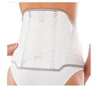 Ceinture de soutien lombaire Lombacross® blanche tour de taille de 75 à 89 cm