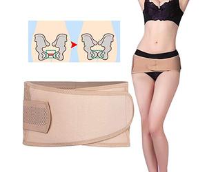 Ceinture de soutien pelvien Ceinture de correction pelvienne respirante Ceinture de rétablissement de la hanche pelvienne post-partum Ceinture amincissante Soins du corps (M)