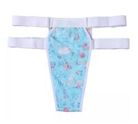 Ceinture de soutien pelvien V-Sling, sous-vêtements pour la correction du bassin incliné (bleu, XXL)