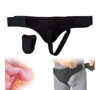 Ceinture de Soutien pour Hernie Inguinale - Appliquant Une Pression Locale pour Prévenir Et Traiter Les Hernies - avec Coussin de Compression Amovible Et Sangle Réglable