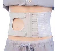Ceinture de Soutien pour Stomie, Ceinture de Colostomie Réglable en Forme de U, Fournitures pour Stomie Post-Opératoires, Renforcer les Poches de Stomie(Large)