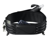 Ceinture de Sport Ajustable avec Rangement, Système de Serrage Anti-Remontée, Rangement Intelligent et Ajustement sur-Mesure