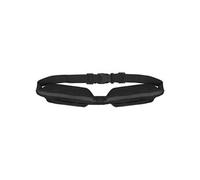 Ceinture de Sport avec 2 Poches Extensibles Réglable Clip de fermeture Noir
