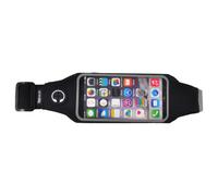 Ceinture de Sport Universelle avec 2 poches, Noir