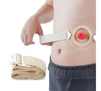 Ceinture de Stomie Ajustable, Ceinture de Soutien pour Stomie, Bandage de Stomie pour les Soins Post-Opératoires Après Une Chirurgie, Design Léger et Discret
