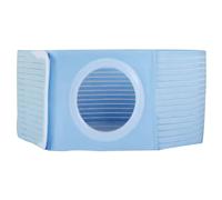 Ceinture de Stomie, Ceinture de Maintien pour Stomie pour Hommes et Femmes Réglable, Universelle Gauche et Droite pour Prévenir l'Ouverture de la Stomie Parastomiale(Blue,S)