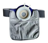 Ceinture de Stomie Confortable, Ceinture de Stomie pour Homme Femme, Housses de Poche de Stomie, Support de Hernie, Hernie Ombilicale avec Clip(L)