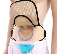 Ceinture de Stomie pour Femmes et Hommes, Ceinture de Colostomie Abdominale, Bandage de Stomie Réglables avec 2 Poches Intérieures Amovibles