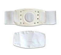 Ceinture de Stomie pour Hommes et Femmes, Ceinture de Colostomie Discrète pour Maintenir la Poche de Stomie en Place pour Iléostomie, Urostomie(Small)