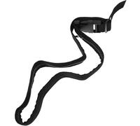Ceinture de Taille Secrète Noire en Tissu Tissé, Flexible et Confortable