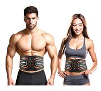 Ceinture de tonification abdominale en ABS pour entraînement à domicile - Équipement d'entraînement de fitness avec technologie de renforcement musculaire pour le tronc, les bras et les jambes - Homme