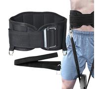 Ceinture de traction lestée - Ceinture de fitness lestée - Équipement de gym unisexe, outil d'entraînement robuste pour la musculation, le renforcement musculaire, le fitness, les squats et