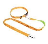 Ceinture de Traction pour Chien Ceinture élastique en Nylon for Chien, idéale for la Course et Marche, avec Une Prise Confortable, for Les Chiens Actifs propriétaires d'animaux(Orange)