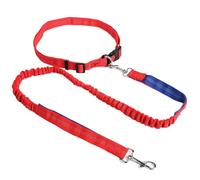 Ceinture de Traction pour Chien Ceinture élastique en Nylon for Chien, idéale for la Course et Marche, avec Une Prise Confortable, for Les Chiens Actifs propriétaires d'animaux(Red)