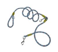 Ceinture de Traction pour Chien Laisse en Nylon for Chien de Compagnie, Corde Traction for Courir, Mains Libres, for Petits, Moyens et Grands Chiens(Blue,M 1.0x235cm)