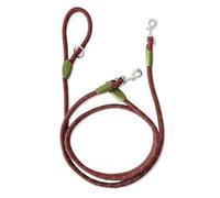 Ceinture de Traction pour Chien Laisse en Nylon S/M/L for Chiens de Compagnie, Corde Traction for la Course, Mains Libres, for Petits et Grands(Red,L)