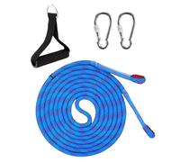 Ceinture de traction pour traîneaux | 4 M Lourd antidérapant avec mousqueton | d'entraînement pour transport de traîneaux avec poignée | pour entraînement de remise en forme d'hiver en plein air