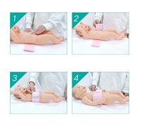 Ceinture De Traitement De Hernie Ombilical, Sac Respirant, Sangle En Coton Élastique, 2 Pièces