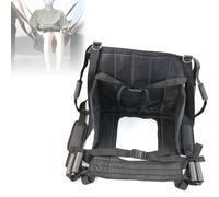 Ceinture de transfert pour fauteuil roulant - Planche de levage d'urgence avec double poignées, bretelles et boucles sécurisées, supporte jusqu'à 150 kg pour les patients à mobilité réduite