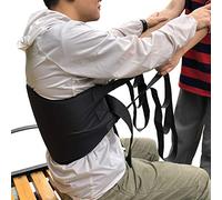 Ceinture de transfert pour personnes âgées handicapées et alitées, support pour soins infirmiers médicaux, sangle de transport portable pour déplacement, repositionnement et roulement, capacité de