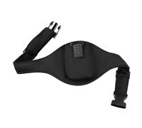 Ceinture de transport pour microphone - Sac banane réglable en néoprène - Sac de transport anti-chute - Design durable et léger - Accessoire mains libres pratique pour l'entraînement, le yoga, la