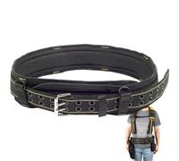 Ceinture de travail robuste réglable pour les hommes, ceinture à outils respirante pour le charpentier et les travailleurs de la construction, détient la plupart des sacs charpentier et d'ent