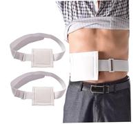 Ceinture de tube d'alimentation, support de tube d'alimentation pour accessoires dialyse péritonéale 2 pièces Ceinture dialyse péritonéale réglable, douce et confortable, produits soins
