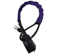 Ceinture de Verrouillage du Volant Pour Clio 4,antivol de volant de voiture-Boucle de ceinture de sécurité antivol à longueur réglable,E-Purple