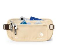 Ceinture de Voyage avec Protection RFID Antivol Dissimulé sous Les Vêtements Protégez Votre Argent et Vos pièces d'identité avec Cette Ceinture Secrète Pochette Portefeuille pour Hommes et Femmes