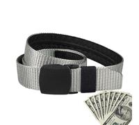 Ceinture De Voyage Sécurisée - Ceinture Antivol, Poche De Sécurisation | Portefeuille Cashsafe Intégré, Ceinture Confortable Et Pratique Pour Transporter Espèces Et Objets Précieux Lors De Déplacement