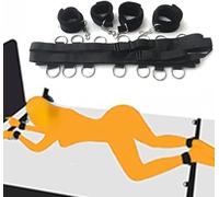 Ceinture De Yoga Ajustable À Anneaux Multiples, Adaptée Aux Couples De Femmes, Accessoires De Fixation Et D'épaississement Flexibles