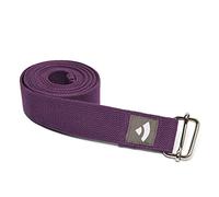 Ceinture de Yoga Asana en coton avec boucle de serrage en métal, accessoire de yoga pratique, outil de base pour les débutants et non débutants