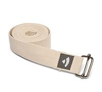 Ceinture de Yoga Asana en coton avec boucle de serrage en métal, accessoire de yoga pratique, outil de base pour les débutants et non débutants
