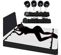 Ceinture de yoga en nylon pour le fitness en couple, à fixer au lit et réglable, adaptée aux couples