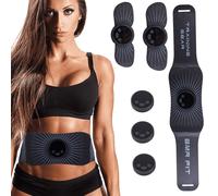 Ceinture d'électrostimulateur pour les muscles et bras abdominaux EMS Massageur 2