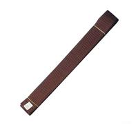 Ceinture d'entraînement de karaté pour judo, taekwondo, ceinture d'arts martiaux double couche en coton de 280 cm, ceinture d'arts martiaux pour enfants et adultes, pour compétition (marron)