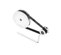 Ceinture D'entraînement Kit Poulie Distribution 2GT Rapport Réduction 2:1 Composant Transmission Courroie 40T 20 Dents Largeur 6Mm Alésage 3 12Mm GT2