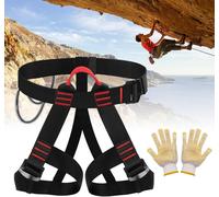 Ceinture D'escalade,Ceinture D'escalade,Demi-Sangle D'escalade,Ceinture De Sécurité,Ceinture D'escalade,Sangle D'escalade Fixe,Sangle Semi-Corps Pour Descendre En Rappel,Alpinisme,Escalade