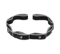 Ceinture D'étirement De Danse À 8 Sections Ceinture De Sangle De Traction Pilates - Bande De Résistance Aux Exercices De Fitness, Sangle Extensible Élastique Numérotée À 8 Boucles Multi-sections