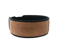 Ceinture d'haltérophilie 2POOD Ranch 4" Marron 2XS