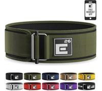 Ceinture d'haltérophilie autobloquante - Ceinture d'haltérophilie de qualité supérieure pour le fitness fonctionnel, l'haltérophilie et les athlètes olympiques - (Vert, S)