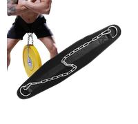 Ceinture d'haltérophilie | Chaîne en acier Protection de la taille Fitness Machine | Ceinture de musculation | Ceinture de musculation | Ceinture de squat pour femme, Calisthénie, entraînement, maison