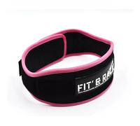 Ceinture d'haltérophilie - compétition Fit & Rack Rose XS