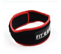 Ceinture d'haltérophilie - compétition Fit & Rack Rouge XS